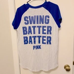 VS PINK Rangers Baseball Tee
